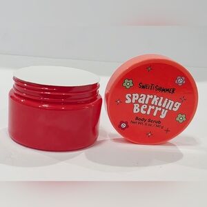 Ulta Sweet & Shimmer SPARKLING BERRY Body Scrub Exfoliate Skin 5 oz/141g New